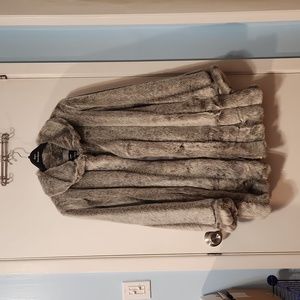 Dennis Basso Faux Fur Coat